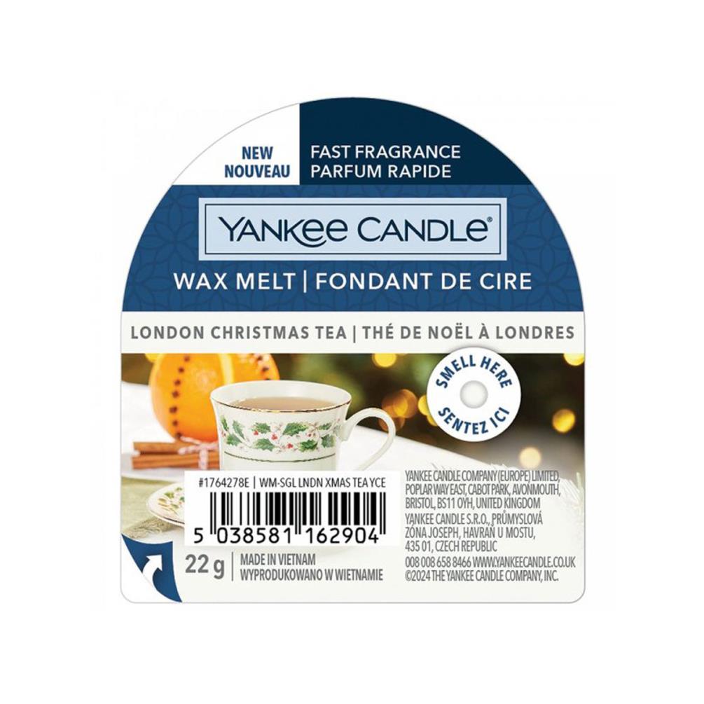 Yankee Candle London Christmas Tea Wax Melt £1.49